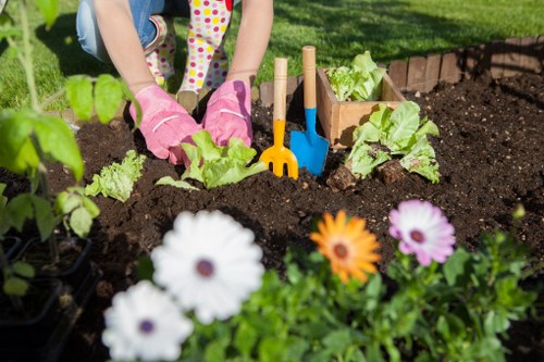 Safe bank transfer and card payment options for local garden services
