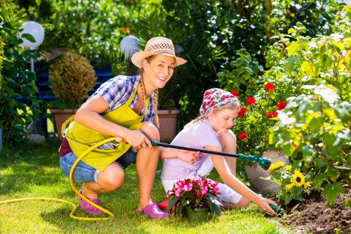 Encrypted gardening invoice payment area with trusted checkout flow